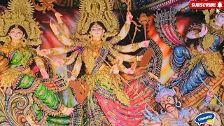 বাংলাদেশের অসাধারণ দূর্গা প্রতিমা ২০২৪  Durga Puja 2024 Bangladesh  Aigiri Nandini song 2024 [upl. by Nylle]