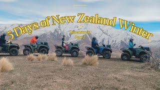 5 Winter Days in New Zealand Part 02  Queenstown Cardrona Quad Biking Fergburgers Arrowtown [upl. by Sitsuj628]