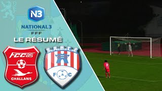 Résumé FC ChallansSablé FC N3 J8 [upl. by Ahsilav]