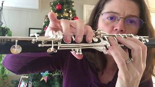 “The First Noel” Tutorial for the Clarinet [upl. by Buck]