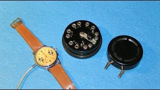 Detective Dictograph и часымикрофон Minifon  wristwatch microphone [upl. by Kalil]