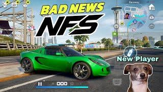 NEED FOR SPEED MOBILE REGISTRATION IS CLOSED  NFS BAD NEWS  nfs [upl. by Larrabee]