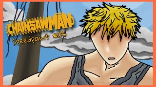 quotFallingquot Chainsaw Man Denji Speedpaint [upl. by Nunciata]