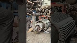 Install the rotor to the AC motor [upl. by Anamuj238]