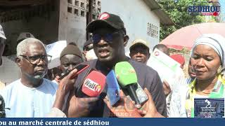 Mouhamed Ayib Daffé sengage à plaider pour la réhabilitation du marché central de Sédhiou et [upl. by Ashla986]