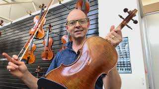 Violin review professional Andrea Varazzani 275k [upl. by Ellohcin]