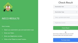 NECO 2024 Result How to Access and Check Your Grades National Examinations Council [upl. by Larok]