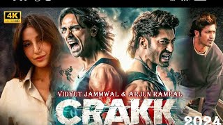 Crack 2024 New Blockbuster Full Hindi Movie  Vidyut Jammwal Arjun Rampal Nora Fatehi Amy J [upl. by Nilcaj]