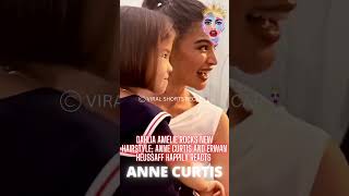 Dahlia Amélie rocks new hairstyle Anne Curtis and Erwan Heussaff happily reacts [upl. by Kristel845]