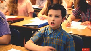 Young Sheldon Embarrasses all teachers youngsheldon [upl. by Tsiuqram]