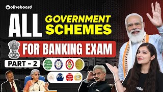 All Government Schemes For Banking Exam 2024  Part2  Government Schemes 2024  By Sheetal Mam [upl. by Longawa834]