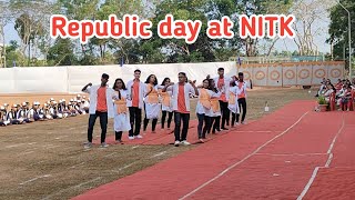 Republic day  nitk surathkal nitk nitkcampus republicday [upl. by Aital]