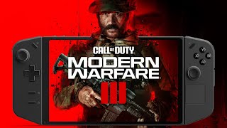 Lenovo Legion Go  Call of Duty Modern Warfare III  How Well Does it Perform [upl. by Asilana]