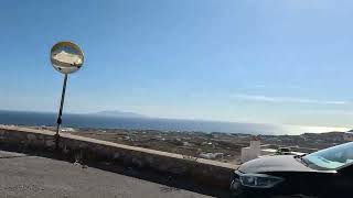 Road trip Santorini travel travellife santorinigreece santorini greekislands roadtrip buggy [upl. by Oniliuqnart]