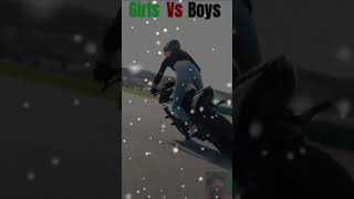 bike stand ll girls vs boys ll bike stand viral video 2024 [upl. by Lidaa]