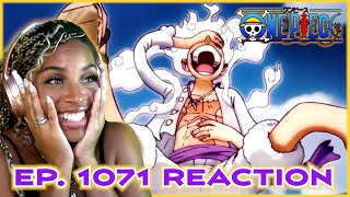 LUFFY IS HIM  ONE PIECE EPISODE 1071  NEW ENDING REACTION [upl. by Eirdua263]