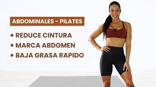 Abdominales para reducir Cintura y Abdomen   Rutina especial de Pilates y Abdominales [upl. by Carmon809]