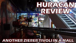 Huracan Review Perimagico Zierer Roller Coaster  Another Zierer Tivoli in a Mall [upl. by Evaleen]