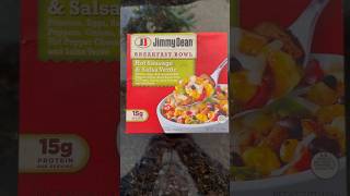 Jimmy Dean Breakfast Bowl Hot Sausage amp Salsa Verde 🥔 🍳 [upl. by Epps]