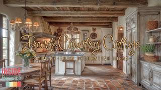 Cozy French Country Cottage Decorating Ideas [upl. by Aihsetel]