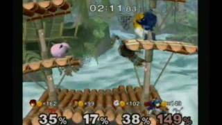 Super Smash Brothers Melee  2001  Vs Mode Lightning Gauntlet [upl. by Rondi285]