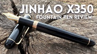 One of the Best Pens You Can Buy Under 10 US in ‘23 • Reviewed The Jinhao x350 [upl. by Assiralc]