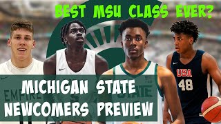 MSU Basketball Newcomers Breakdown  202324 Freshmen [upl. by Whitehurst]