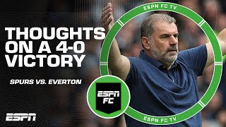 Tottenham vs Everton Reaction Totally dominant but asleep at the same time  ESPN FC [upl. by Malas838]