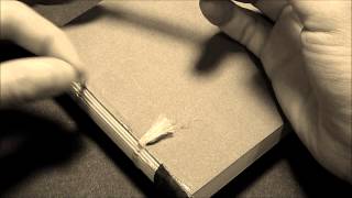 Bookbinding 101 Prior to Case Making [upl. by Adroj]