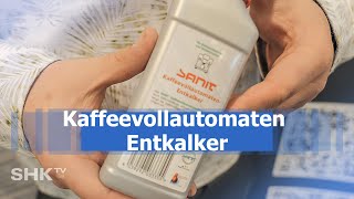 SANIT  Effektiver Entkalker für Kaffeemaschinen  SHKTV Produkt [upl. by Ahsaret]