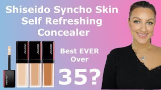 Shiseido Synchro Skin Self Refreshing Concealer Review  Holy Grail For MATURE Eyes [upl. by Nnawaj654]