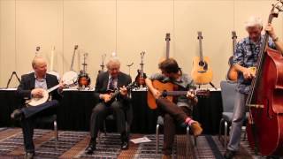 Jim Mills Tony Williamson Scruggs Tuners talk and play vintage instruments at IBMA 2013 [upl. by Drisko]