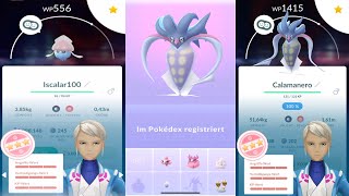 Pokémon Go  100  IV Iscalar entwickeln  quotEntwickle ein IscalarquotFeldforschung [upl. by Rdnaskela141]