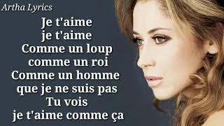 Lara Fabian  Je Taime  paroles [upl. by Ralyt119]