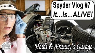 Beck 550 Spyder Replica VLOG 7  ItIsALIVE [upl. by Ellerehs]