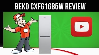 Beko CXFG1685W  Fridge Freezer  CXFG1685W Review [upl. by Anyak]