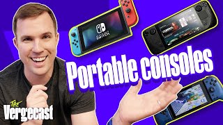 Picking the perfect portable console  The Vergecast [upl. by Tyoh]