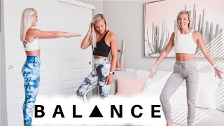 BALANCE ATHLETICA AURA TRY ON amp REVIEW  Softer Than Lululemon [upl. by Filippo146]