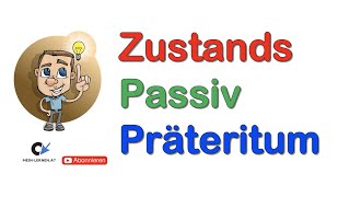 Zustandpassiv Präteritum [upl. by Nosmoht]