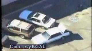 1997 North Hollywood Shootout News Coverage [upl. by Nnylecyoj733]