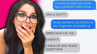 quotCHEATING BOYFRIENDquot WRONG NUMBER TEXT PRANK [upl. by Mackie]