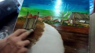 Pintando com os dedos Estrada Carroçal [upl. by Enela]