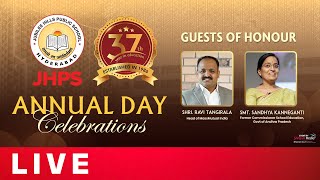 Jubilee Hills Public School JHPS 37th Annual Day Celebrations Live  Shreyas Media [upl. by Aiekal]