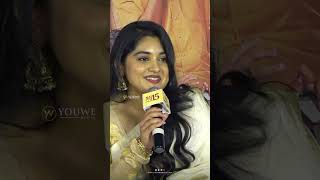 Nivetha Thomas QampA Session With Media At 35 Chinna Katha Kaadu Teaser Launch Event  YouWe Media [upl. by Nosdivad770]