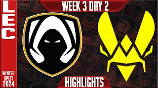 TH vs VIT Highlights  LEC Winter 2024 Week 3 Day 2  Team Heretics vs Team Vitality [upl. by Percy]