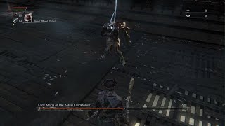 Bloodborne BL4  Lady Maria of the Astral Clocktower Waste of Skin No Leveling [upl. by Anairotciv]