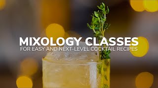 Mixology Classes for Easy and NextLevel Cocktail Recipes [upl. by Bodkin]