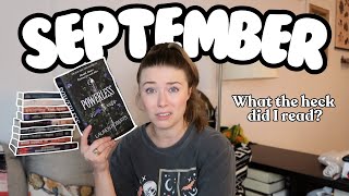 All the books I read in September I rant a bit [upl. by Nevak]