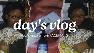 FACEFACTS SALICYLIC ACID SERUM REVIEW a glimpse of my day VLOG💕 [upl. by Irahcaz]