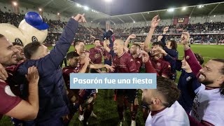 ¡Pasarón fue una fiesta Así celebraron jugadores y afición la proeza copera [upl. by Baxy]